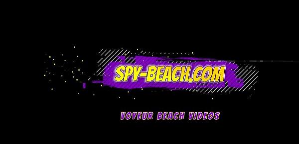  Nude Brunette Babe Amateur Voyeur Beach Voyeur Video